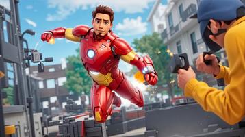 Iron Boy : Iron Hero Man Games captura de pantalla 3