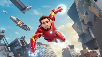 Iron Boy : Iron Hero Man Games captura de pantalla 2