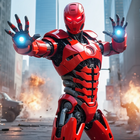 Flying Iron Robot أيقونة