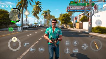 Open World Gangster Theft Auto تصوير الشاشة 3