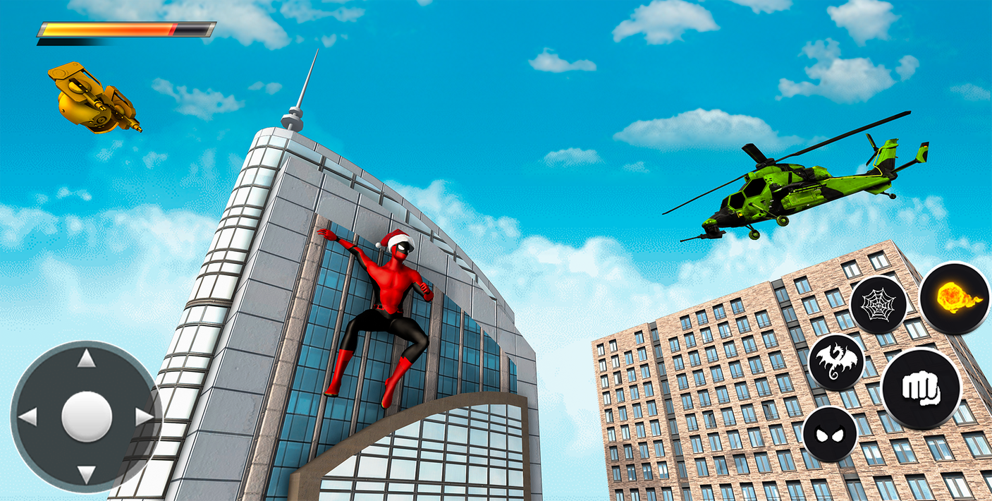 Spider Rope Hero - Flying Hero screenshot 5
