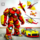 Iron Robot Transformation Game icône