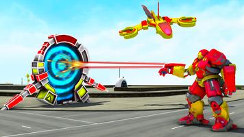 Iron Robot Transformation Game اسکرین شاٹ 2