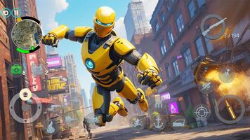 Iron Robot Game : Robot Games تصوير الشاشة 2