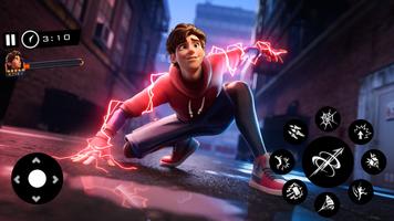 Spider Boy : Rope Hero Games ảnh chụp màn hình 1