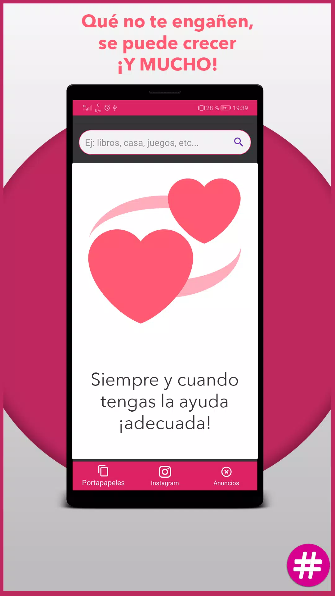 Descarga de APK de 🏆 Generador de Hashtags español para Instagram para  Android