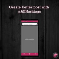 🏆 Hashtags генератор на русском | AllHashtags постер