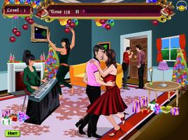 Christmas Kissing Games Girls captura de pantalla 3