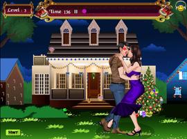 Christmas Kissing Games Girls captura de pantalla 2