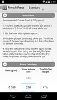 Coffee Nerd - Brewing Guide syot layar 1