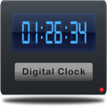 Digital World Clock Widget