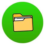 File manager for Whatsapp icon