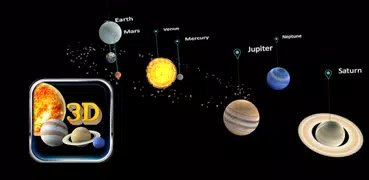 Solar System 3D Interactive