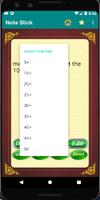 Note Sticker  تطبيق تسجيل الملاحضات captura de pantalla 3