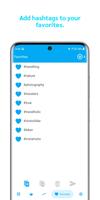 Hashtags capture d'écran 3
