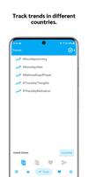 Hashtags capture d'écran 2