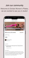 Exhale Womens Pilates تصوير الشاشة 2