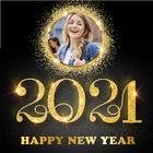 New Year 2021 Photo Frames آئیکن
