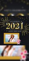 New Year 2021 Photo Frames ảnh chụp màn hình 1