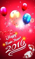 Happy New Year 2016 poster
