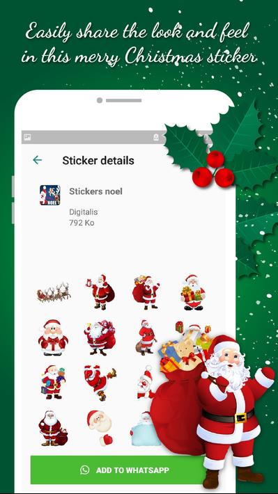 Christmas, New year stickers for WhatsApp untuk Android - Muat Turun APK