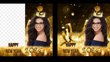 2 Schermata New year photo frame 2024