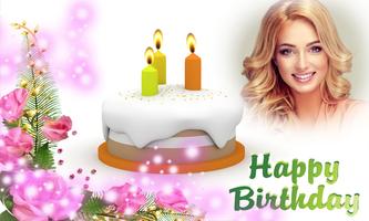 Happy birthday photo frame screenshot 2