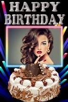 Birthday Cake Photo Frames poster
