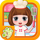 Bella cocina fiebre juego icono