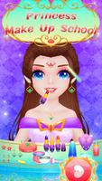 Princess make up school постер