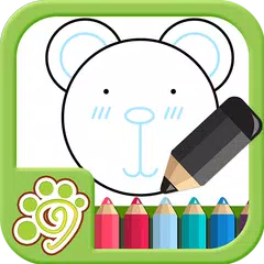 Draw by shape game for kids APK download
