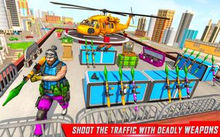 Traffic Car Shooting Games screenshot 2