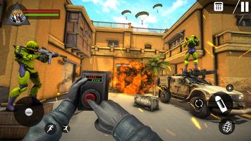 एफपीएस रोबोट शूटिंग गेम 3डी स्क्रीनशॉट 2