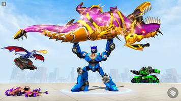 Dino Robot Car Transform Game screenshot 3