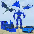 Police Robot Car Rampage