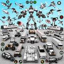 Polizeiroboterauto Spiel 3d APK