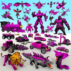 Crocodile Robot Car Games 3d XAPK download
