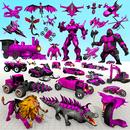 Crocodile Robot Car Games 3d APK