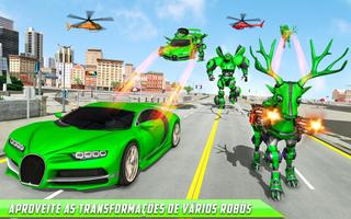 jogo de carro robô: jogo robô Cartaz