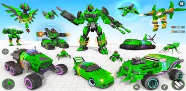 Dragon Fly Robot Car Game 3D