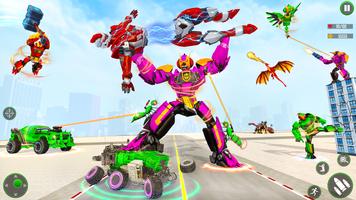 Dragonfly Robot Car Transform poster