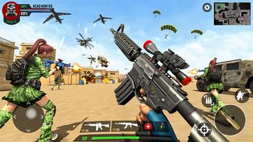 FPS Shooting Offline Gun Games স্ক্রিনশট 1