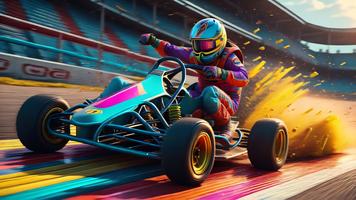 đi kart đoạn đường dốc ô tô ảnh chụp màn hình 1