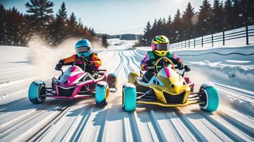 đi kart đoạn đường dốc ô tô ảnh chụp màn hình 3