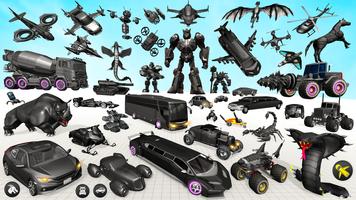 Limo Robot Car Game:Robot Game screenshot 1