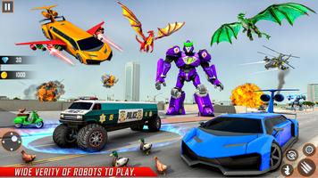 Limo Robot Car Game:Robot Game 스크린샷 2