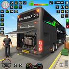 真實巴士模擬器遊戲 3d 圖標