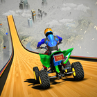 quad bike stunt racegames-icoon