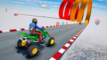 quad bike stunt racegames screenshot 1