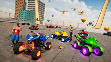 quad bike stunt racegames screenshot 2